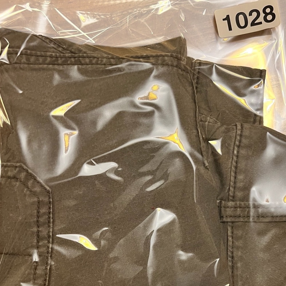 Athleta Cargo Pants Khaki Womens Size 4 Cropped Zip Pockets Casual Outdoor - Picture 10 of 10